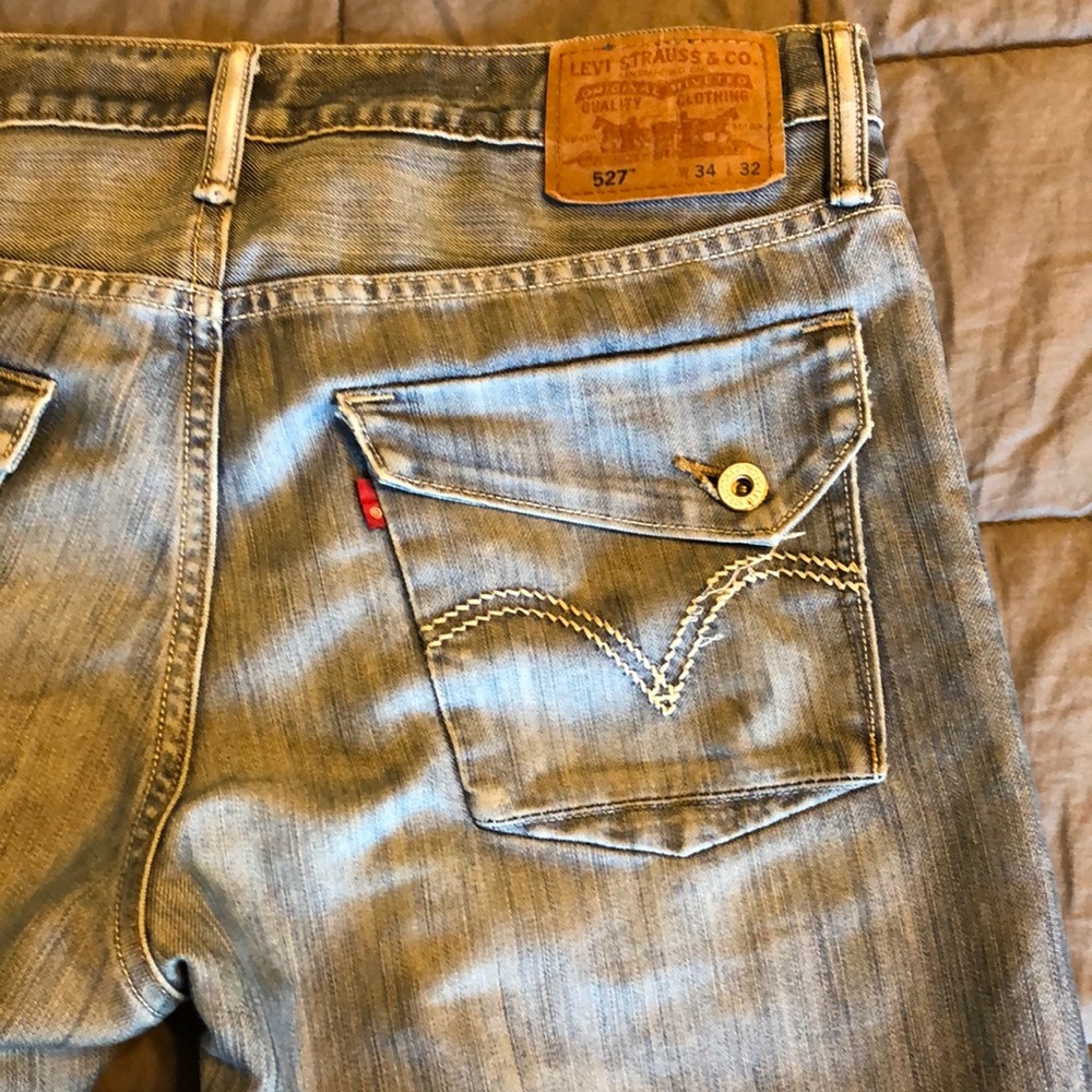 Levi’s 527 34x32 Jeans with Flap back pockets